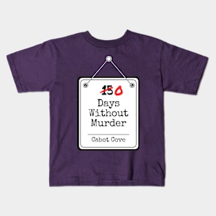 Last Murder In Cabot Cove Kids T-Shirt